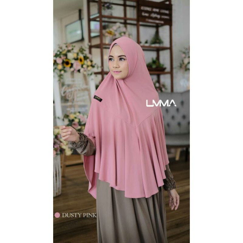 FAYZA BERGO BY UMMA SYARI-Dusty pink