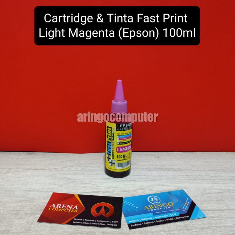 Cartridge &amp; Tinta Fast Print Light Magenta (Epson) 100ml