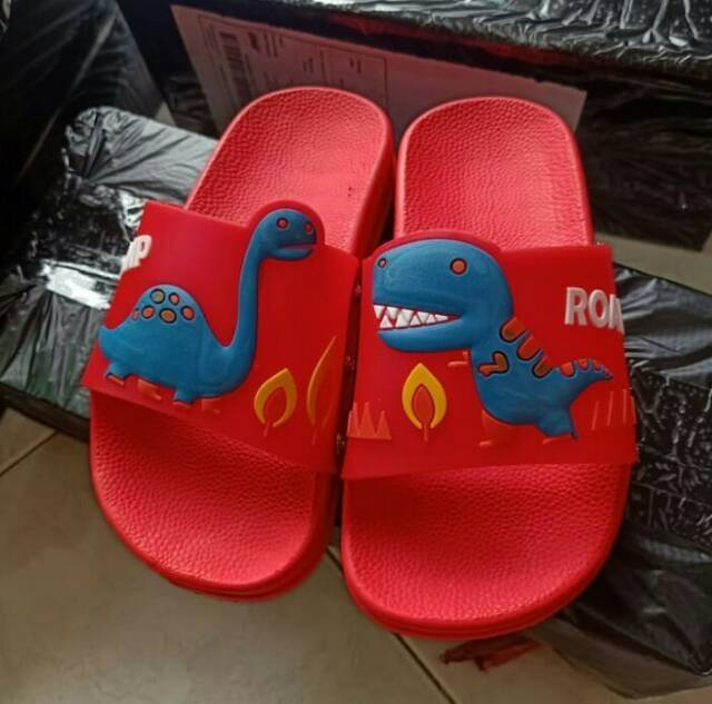 Sandal karet karakter DINO