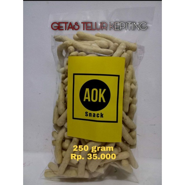 

Getas cumi bangka 200gr