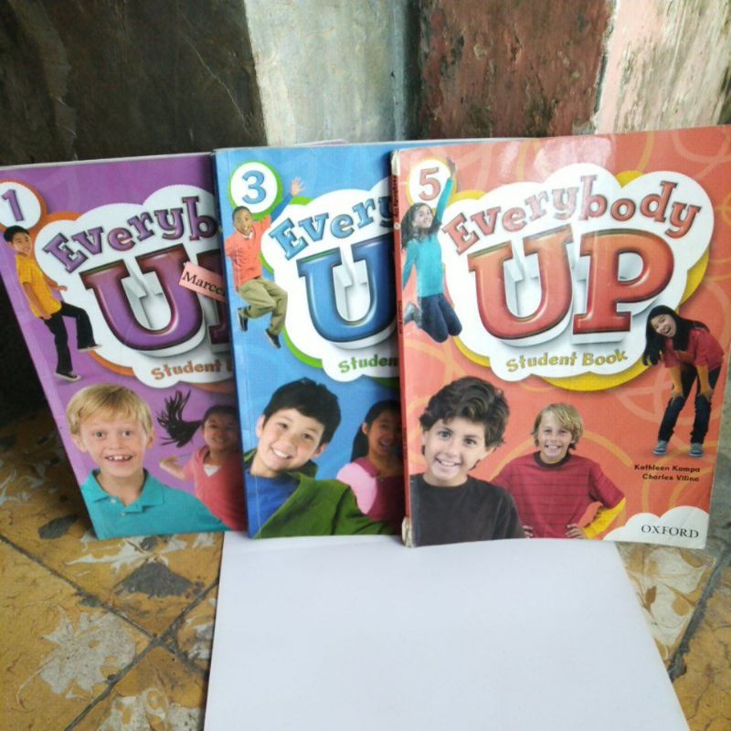 everybody UP student book level 1,3,5