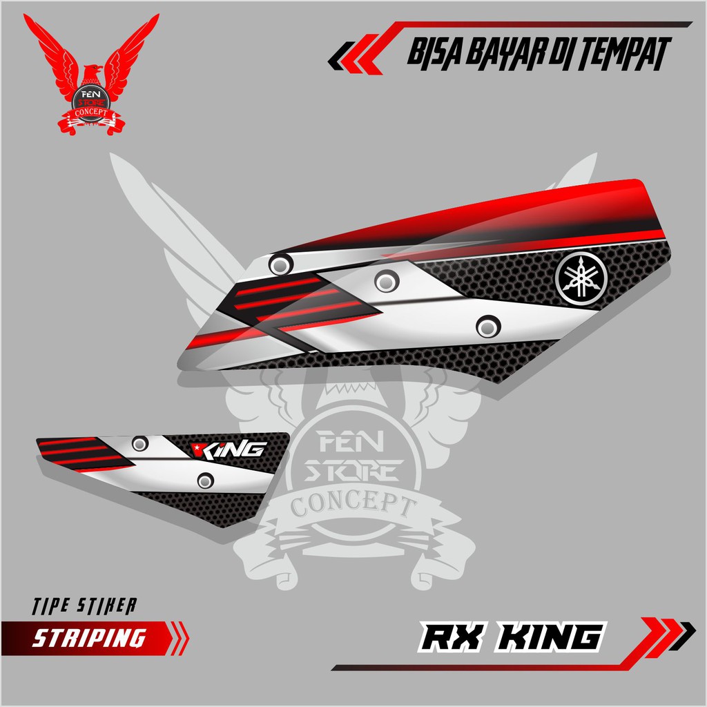 Striping Rx King Variasi 2004 2008 Setriping RX King Variasi A07 Variasi Motor RX KING