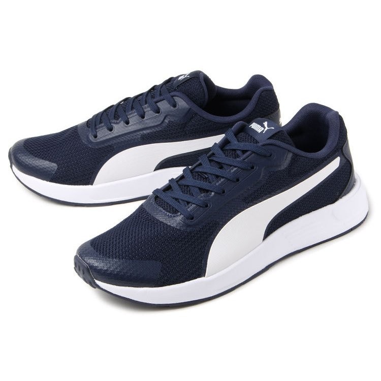 Sepatu Run PUMA Taper Peacoat-Puma White-Peacoat 373018 07