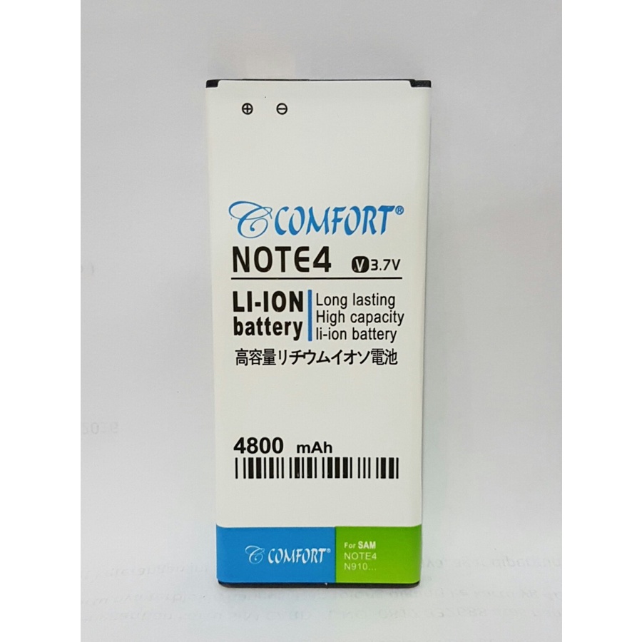 Baterai Note 4 COMFORT Double Power for Samsung Galaxy Note4 / N910