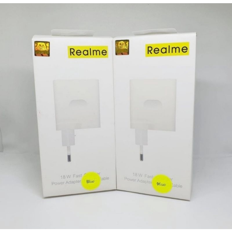 CHARGER REALME ORIGINAL 100% 18W FAST CHARGING