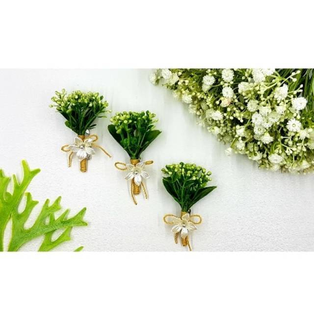 Vianti Boutonniere - Korsase Pria - Korsase Wedding -Groom Corsage