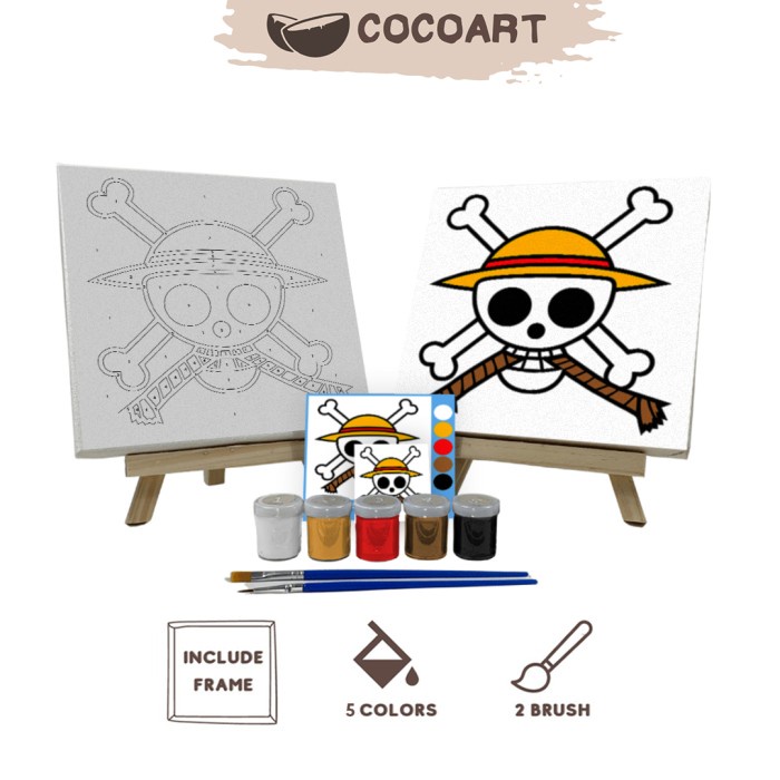 

Produk Terbaru Cocoart.Id - Paint By Number Kit ( Straw Hat ) I One Piece