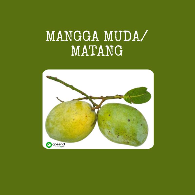 

MANGGA MUDA/RUJAK FRES BANDUNG 500gram
