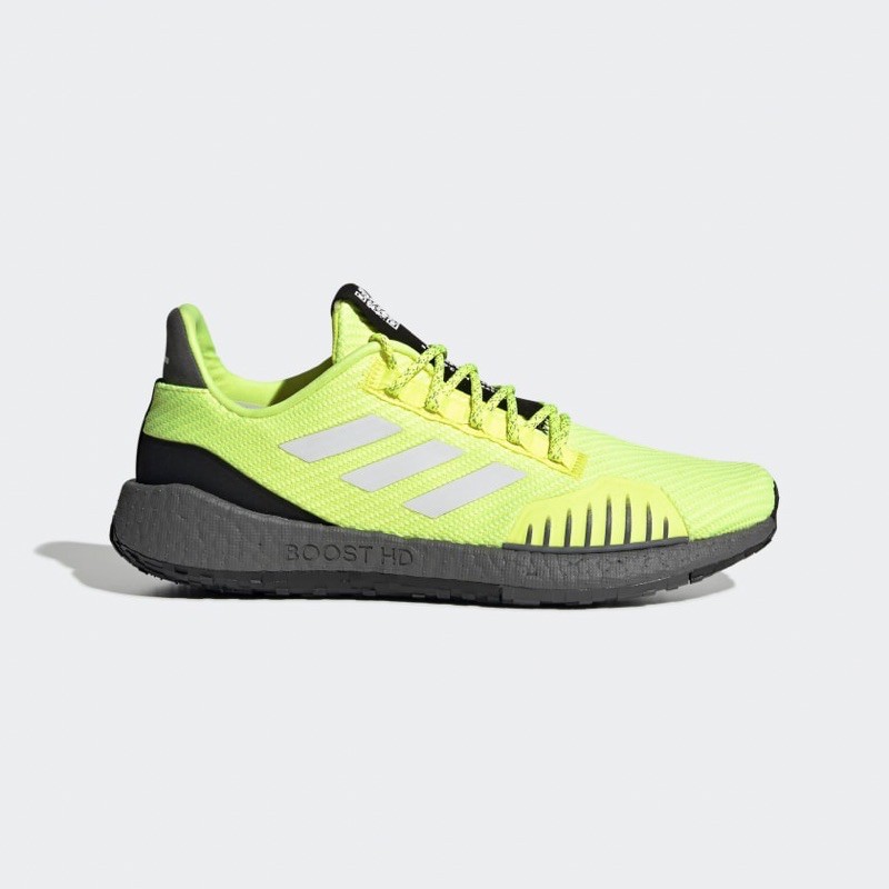 Adidas Men Pulseboost HD Winter Shoes Solar Yellow Original