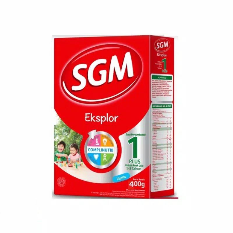 

SGM EKSPLOR 1+ VANILLA / MADU SUSU BOX 400GR