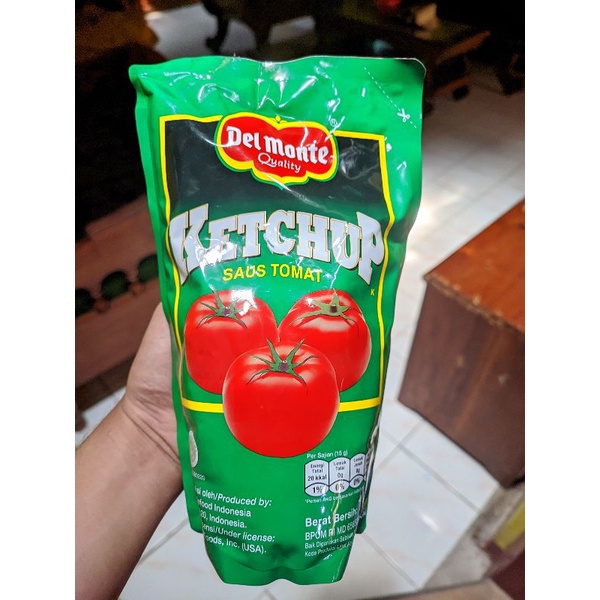 

Del Monte saos ketchup tomat & saos extra Hot chilli Refill 1kg