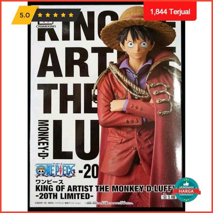 Action Figure One Piece  20Th Anniversary Koa Cloak Luffy Terlaris