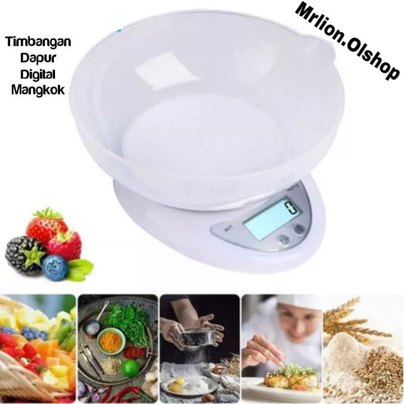 Timbangan Dapur Digital Kue Bumbu SF400/B05⭐ Mrlion ⭐