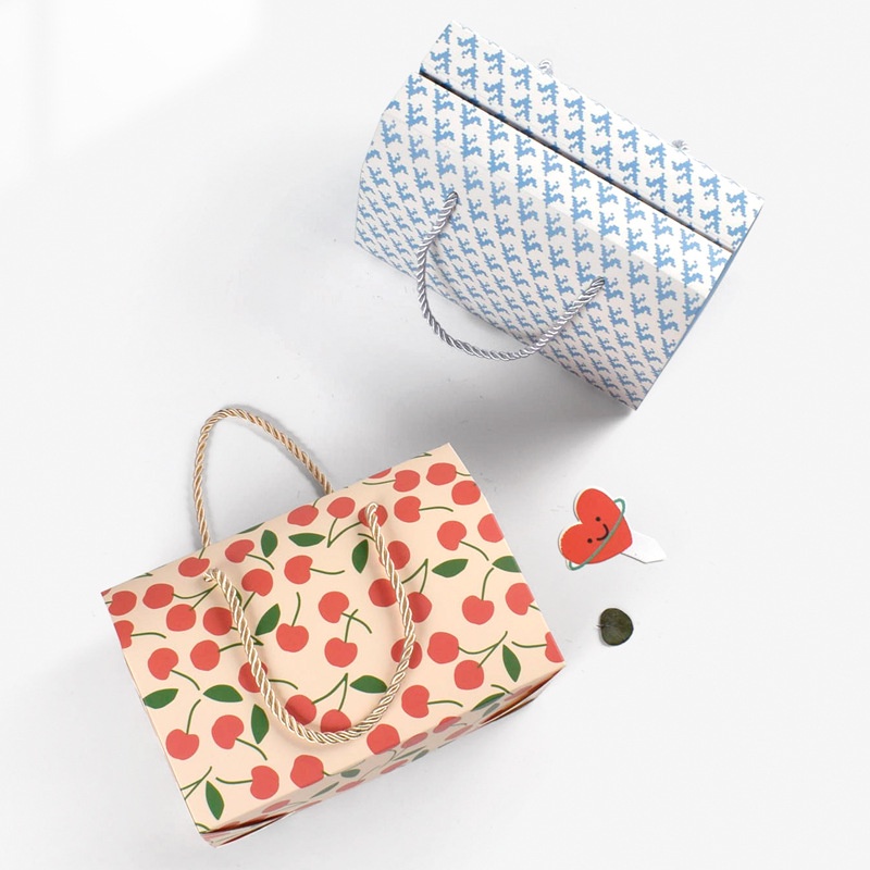 

Hampers Box Motif Souvenir Snack / Paper Bag Souvenir Kue Cookies