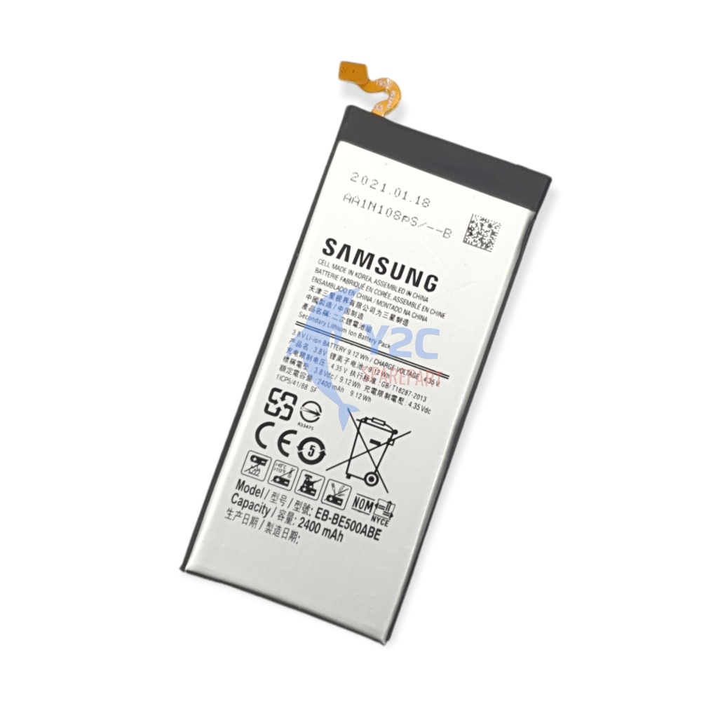 BATERAI SAMSUNG E500 / GALAXY E5 / BE500ABE ORIGINAL OEM / BATREI BATRAI BATRE BATERE