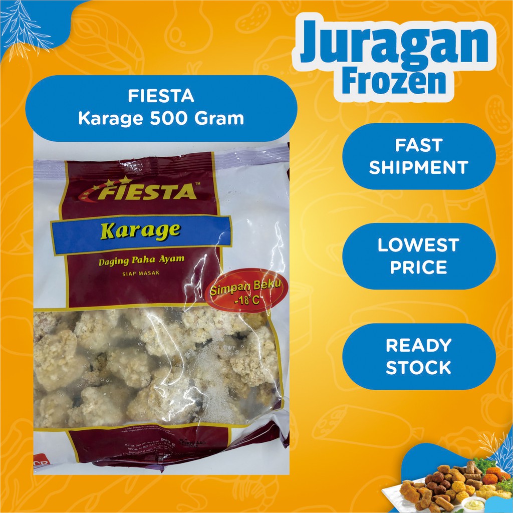 

Fiesta Karage 500 Gram