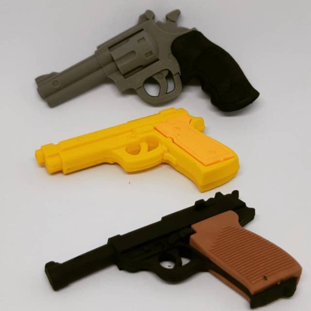

[SALE !! LIMITED STOCK] Penghapus 3D Pistol Unik - Erasers Gun