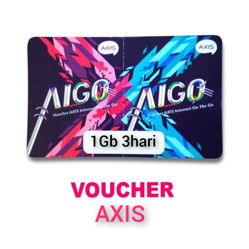 voucher Axis AIGO 1Gb 3hari