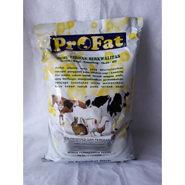 Profat Susu Pengganti Indukan Kambing Sapi ayam Ikan Dll
