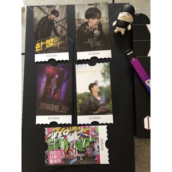 BTS photo ticket 6th army kit
