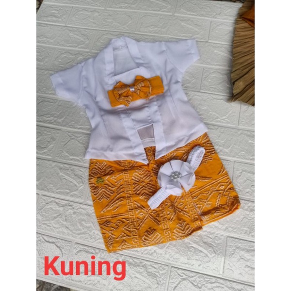 Promo!!!SET safari dan Kebaya anak 03bulanan -12bln/BACA KETERANGAN