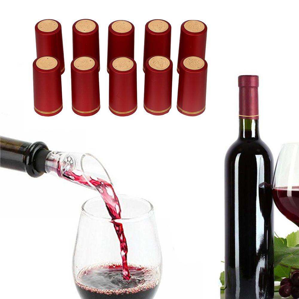 [Elegan] Penutup Botol Wine Portable 10pcs Wine Kitchen Bar Aksesoris Barware Bottle Plug