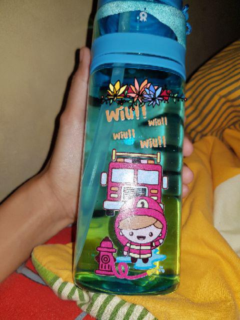 Botol Minum Anak Kostum Printing - Unicorn Chibi