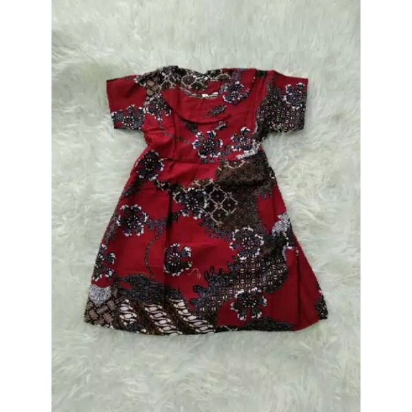 Dress Batik Anak Perempuan