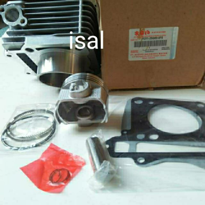 CYLINDER BLOK SEHER KOMPLIT SUZUKI SATRIA FU OLD/ORIGINAL THAILA