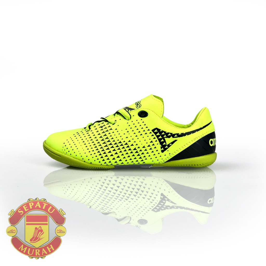 Sepatu Futsal Ardiles Mission - Hijau Citron/Hitam