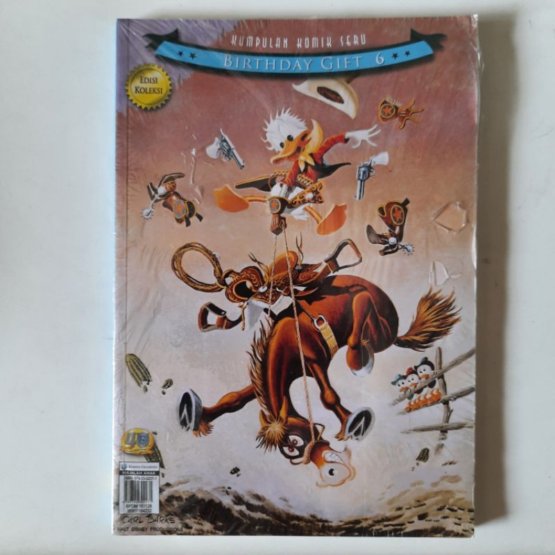 Komik Donal Gober Kumpulan Komik Seru Birthday Gift 6 Edisi Koleksi Segel