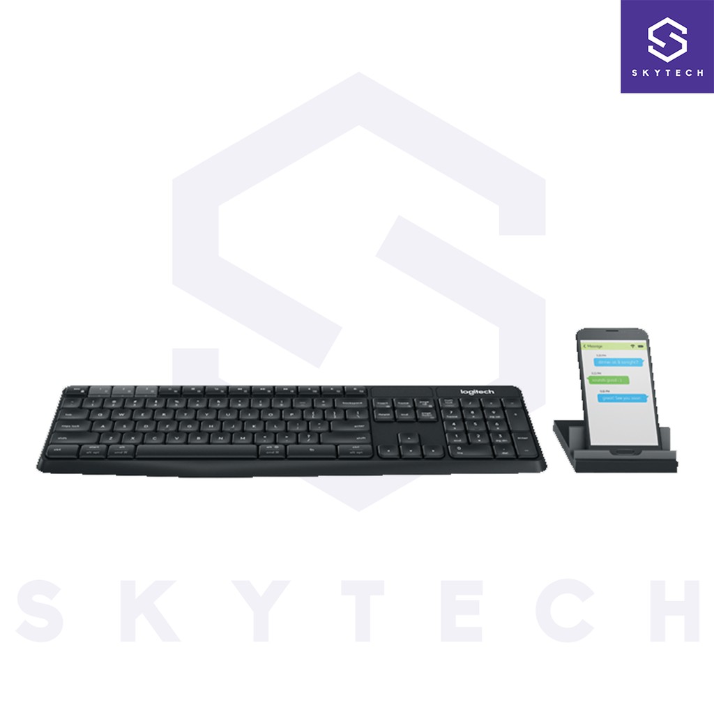 KEYBOARD BLUETOOTH LOGITECH MULTI DEVICE K375S ORIGINAL GARANSI RESMI