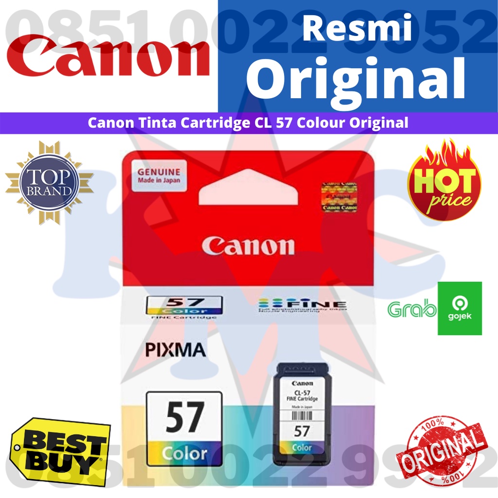 Canon Tinta Printer CL 57 Colour Original