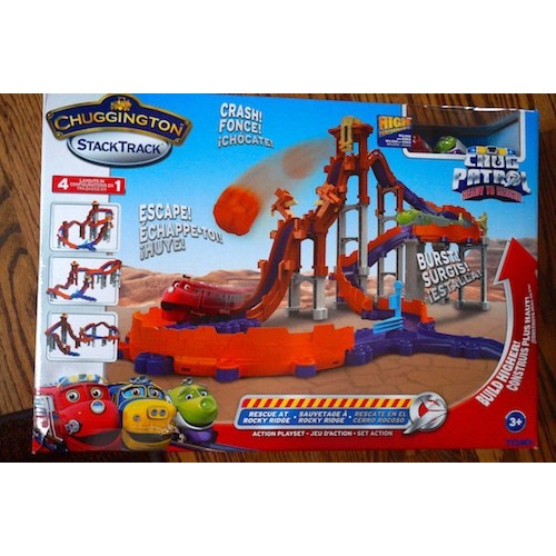 TOMY CHUGGINGTON STACK TRACK - RESCUE AT ROCKY RIDGE