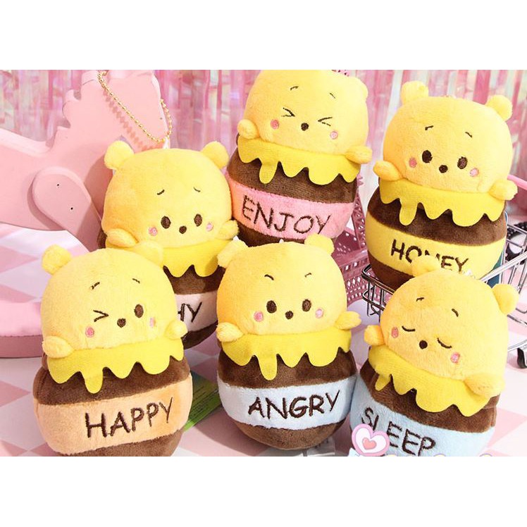 Gantungan Boneka Pooh Mini Winnie The Pooh Doll