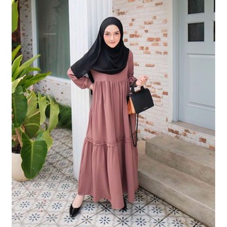 Jual Gamis Aesthetic Ceruty Modis Nyaman Berkualitas Terbaru A2K7