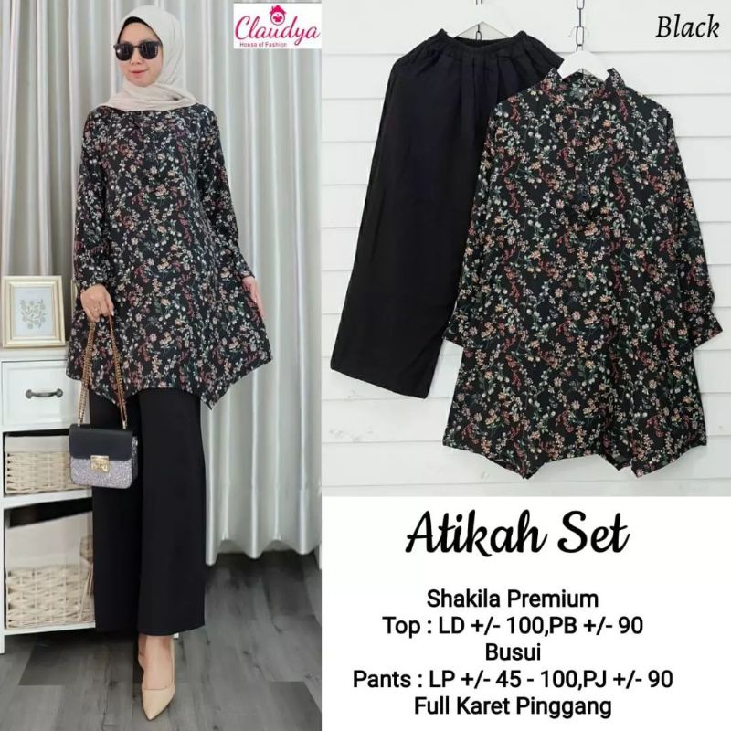 READY STOK ATIKAH SET ORI CLAUDYA