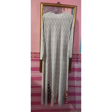 Gamis elzatta putih