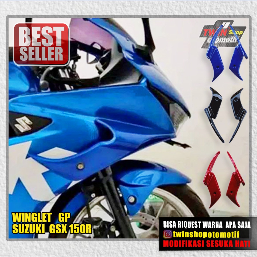 AERO FAIRING GP SUZUKI GSX, WINGLET SUZUKI GSX, WINGLET GP GSX, WINGLET GSX