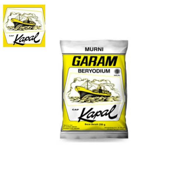 

Garam Kapal 250gr / Garam Dapur / Garam Halus / Penyedap Rasa / Bumbu Dapur / Pelengkap Masakan