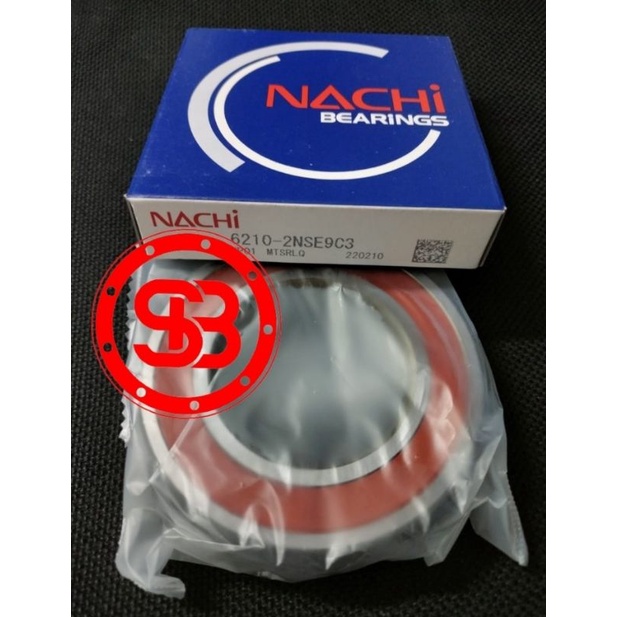 Bearing 6210 2RS / 2RS C3 / 6210 2NSE9 C3 NACHI JAPAN ORIGINAL