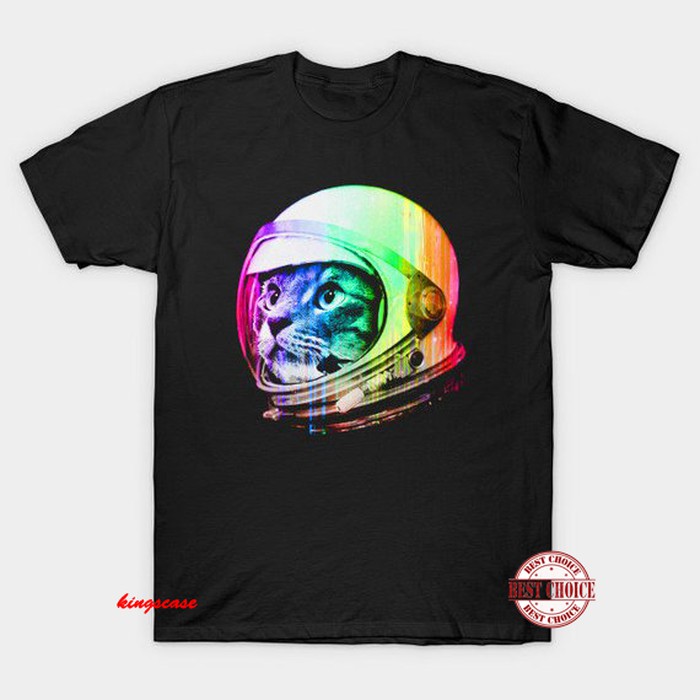 KAOS  Space Astronaut Cat T Shirt  COC KATOO