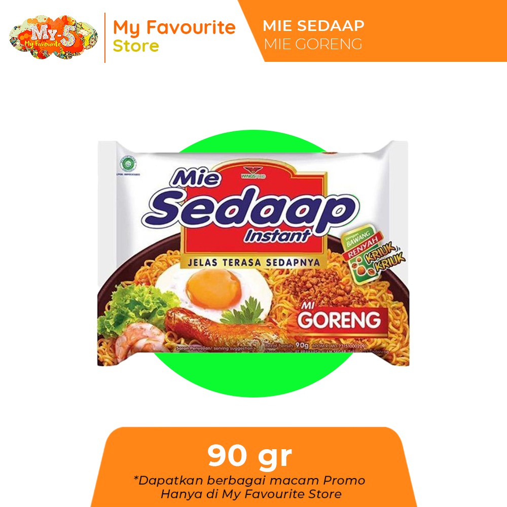 

Mie Sedaap Goreng [ 90 Gram ]