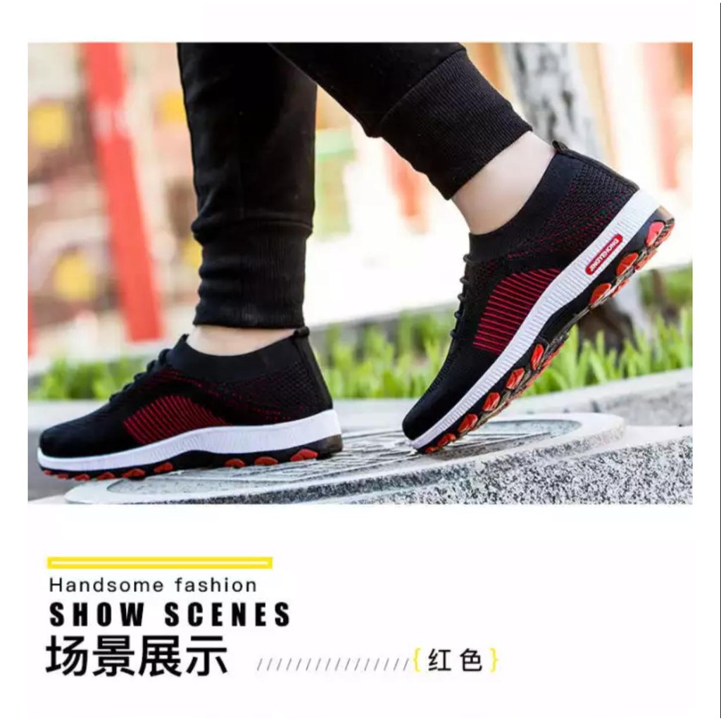 Sepatu Sneakers Hight Outdoor Top Trend Casual