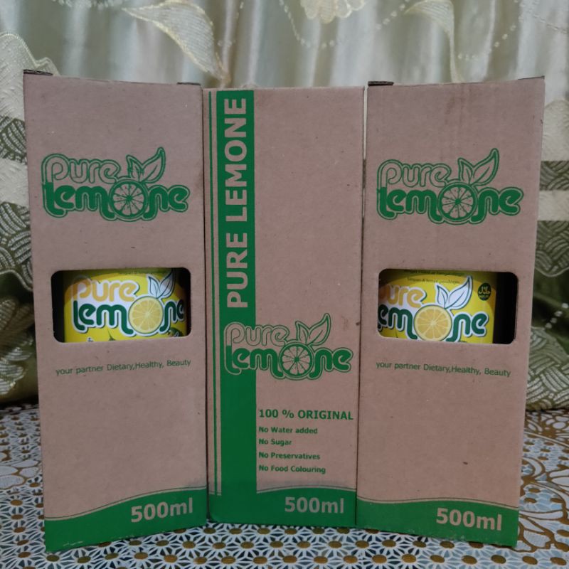 

PURE LEMONE 500ML SARI LEMON MURNI 500ml dijamin ASLI.