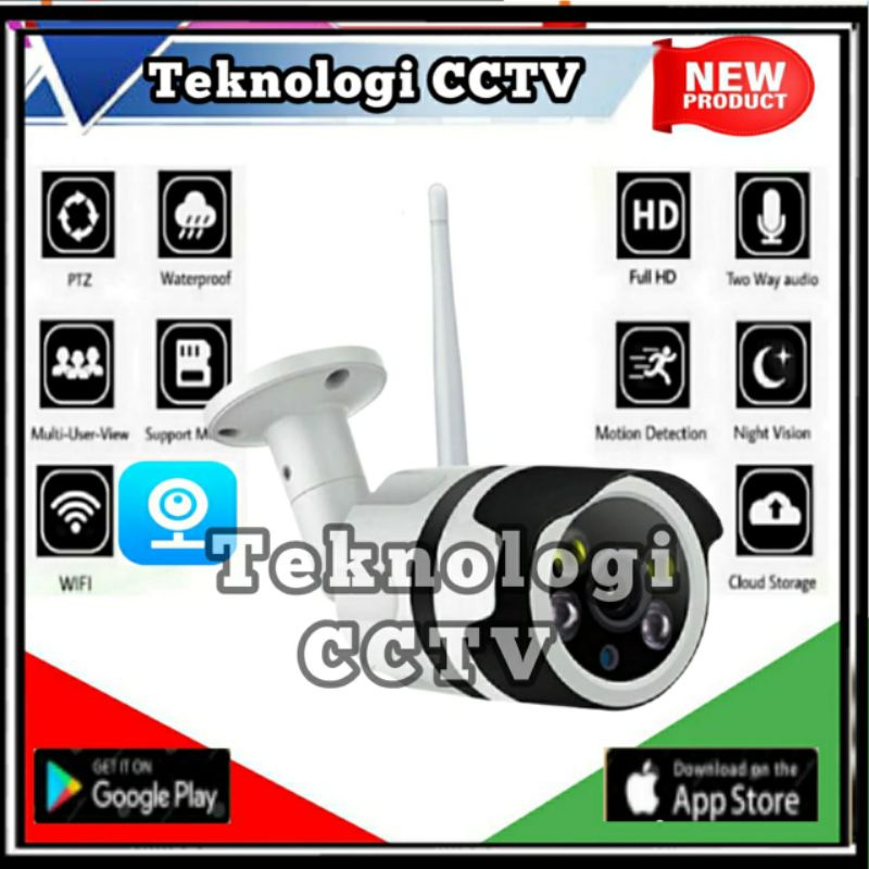 IP CCTV V380PRO OUTDOOR Wifi 5MP CCTV Outdoor Waterproof