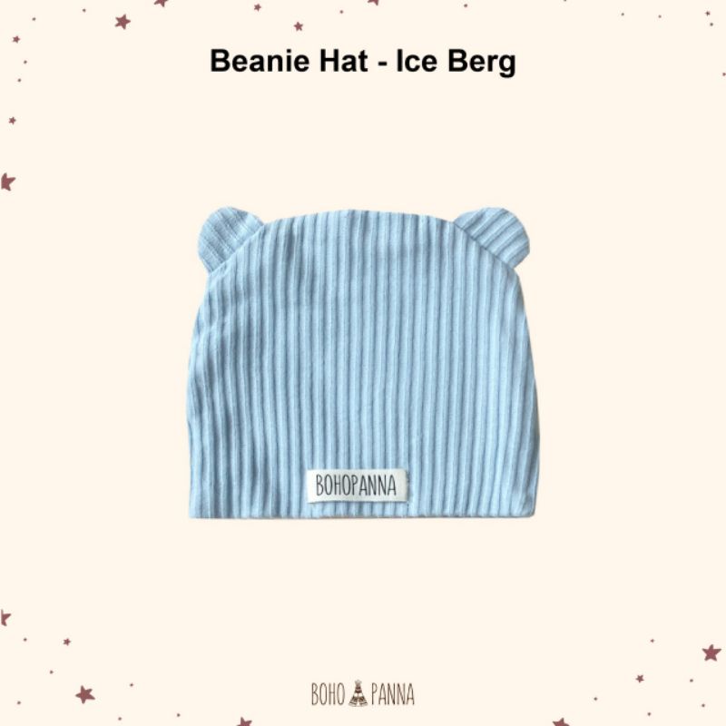 CILLABABY - BOHOPANNA | BOHOBABY BEANIE HAT (Topi Anak Bayi)-Ice Berg
