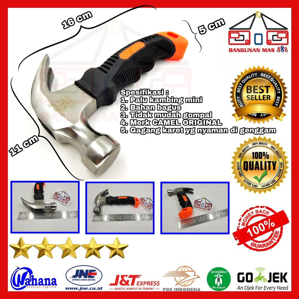 PALU TUKANG MINI -  PALU MINI - PALU KAMBING - MARTIL BESI - PALU PAKU - PALU TUKANG - PALU BANGUNAN