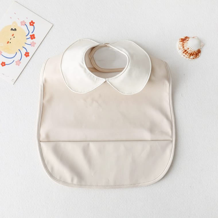 BIANCA - Bibs Kecil Anak / Celemek Anak Premium Denmark COLLAR POLOS