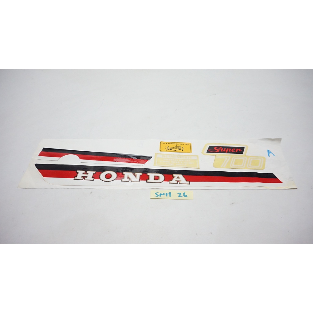stiker honda c 700 super cup 700